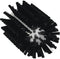 Vikan 5380-77-9 Stiff Tube Brush, Polyester, 3-3/32" x 6" OAL - Black