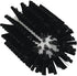 Vikan 5380-77-9 Stiff Tube Brush, Polyester, 3-3/32" x 6" OAL - Black