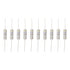 YOKIVE 10 Pcs Metal Oxide Film Resistors, 5W, 10 Ohm, Axis Lead Resistor, Great for Electric Power Equipment, Grey