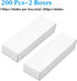 200PCS JIKIOU Single Edge Razor Blades, Industrial Scraper Razor Blades, One Edge Razor Blade, Replacement Box Cutter