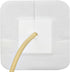 GoToHere Feeding Tube Adhesive Wound Dressing Sponge Split Drain Bandage for Peg G