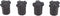 AugustknowU 4 Pack Camping Leg Rubber Foot Protection for Folding Chairs and Tables Designed for Muddy Conditions
