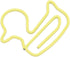 Duck Paper Clips 100pcs, Cute Yellow Duckling Design for Organizing Office School Paper Files