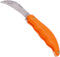 Zenport K107 Folding Horticulture Knife, 3.5-Inch Stainless Steel Blade, Orange