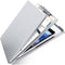 Aluminum Clipboard with Storage, Form Holder Steel Stainless Binder with Metal High