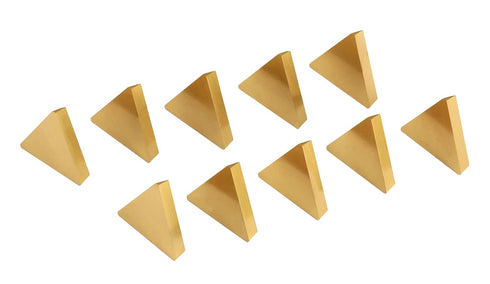 Accusize Industrial Tools Tpg322 Tin Coated Carbide Inserts, 10 Pcs/Box