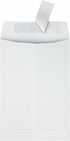 Quality Park QUA44334 Redi-Strip Catalog Envelopes - 100 / Box - White - 6 x 9 inches