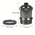 Hisxus E26 E27 600 6 Packs Edison Vintage Lamp Socket, Pendant Lamp Holder, Light Sockets Replacement, Antique Look