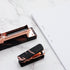 Office Stapler Set, Marble Black Print Rose Gold Tone Manual Staplers and Staples Remover Tool for Desktop Accessories