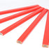 Gegong 72Pcs Carpenter Pencils, 7 Inch Octagonal Red Hard Black Lead, Woodworking Marking Tool