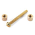 Loveless Fasteners (10 Pack) with Step Drill for DIY Handles & Knife Handle Repair - USA Size (0.250 x 6-32US)