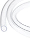 3/8" x 1/2" Clear Plastic PVC Tubing 10ft, Flexible Hybrid Vinyl Tube for Garden Irrigation, Fish Tank