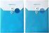 Solitary Walker 100Pcs Tamper Evident Security Labels, 2 Inch Diameter Rounds, Blue, Tamper Proof Stickers