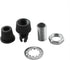 HJGarden 10PCS Lamp Head Lock Wire Buckle Screw DIY Power Cord Retainer Joint Black Chandelier Fitting Suitable