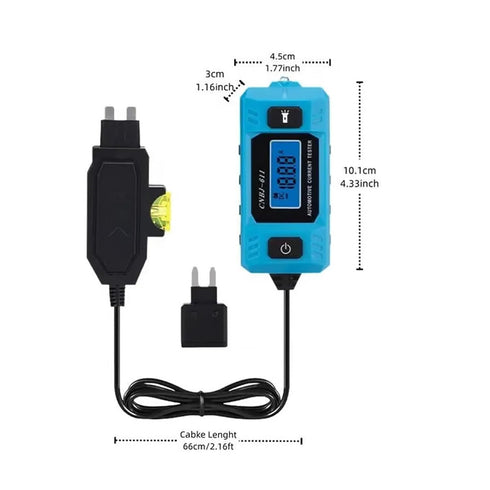 Generic Car Circuit Tester - Automotive Voltage Detector Tool, Vehicle Current Sensor with LED Display, Diagnostic