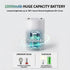 eypid 1 Pack Bulb Sconce,10000 Bulbs,3CCT 12 Bulb 16-40 Replacement for Battery Operated Wall Mah Battery Operated