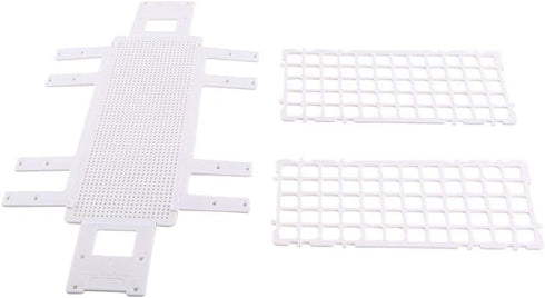 Detachable Plastic Test Tube Rack, 3 Layers Lab Storage Stand Holder for 16mm Diameter Tubes, 60 Tubes Capacity