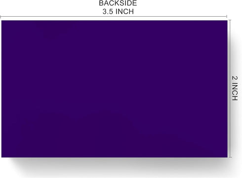 RXBC2011 2x3.5 Inches Pack 100 Your order made my day Cards Thank you card of Purple