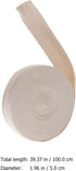 2rolls High Elastic Cotton Stockinette Tubular Bandages for Comfortable Pre-wrap and Dressing Versatile Use Under