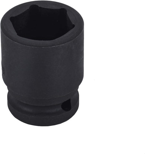 Genius Tools 444020 1/2" Dr. Impact Socket, 20mm Cr-Mo