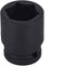 Genius Tools 444020 1/2" Dr. Impact Socket, 20mm Cr-Mo