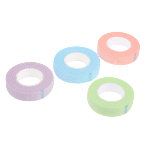 VALICLUD 4 Rolls Eyelash Extension Tapes of Breathable Grafting Adhesive Isolation Tapes