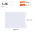 MECCANIXITY White ABS Plastic Sheet 10x8x0.04inch for DIY Crafts, Building Model, Pack of 2