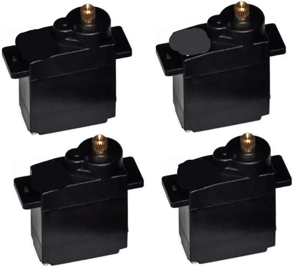 TFBEJUMLT 4PCS 9g Gear Analog Servo Motor Fit For PS-1109MG 1/18 RC Car
