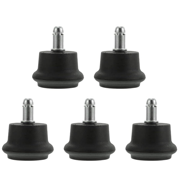 DOITOOL 5pcs Office Chair Caster Wheels Smooth Rolling Furniture Casters for Hardwood