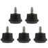 DOITOOL 5pcs Office Chair Caster Wheels Smooth Rolling Furniture Casters for Hardwood