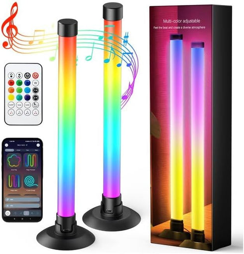 Ledagic Led Light Bar with Music Sync, Color Changing TV Backlight App &