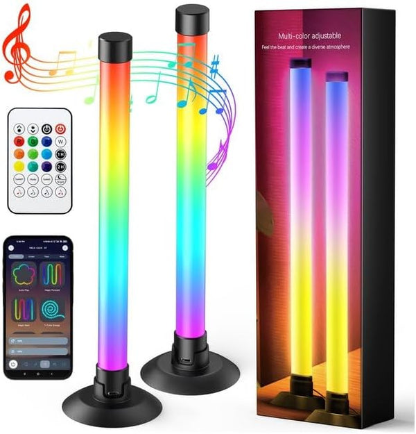 Ledagic Led Light Bar with Music Sync, Color Changing TV Backlight App &