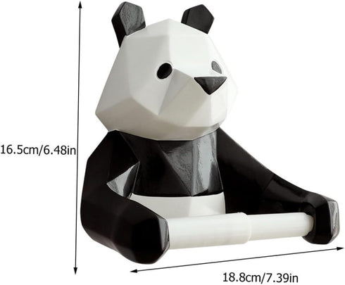Panda Design Compact Paper Holder Stand for Towel and Tissue