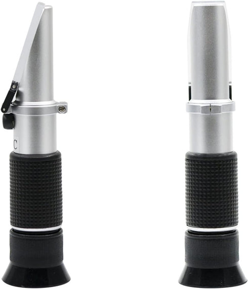VGVGV 3 1 0-25% 0-40% Brix Refractometer, in Handheld Refractometers Brix & Alcohol Refractometer Vol Brix ATC Wine