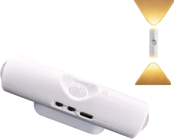 Generic Rechargeable Smart LED Motion Sensor Ambient Light, Punch-Free Smart Sensor Magnetic Rechargeable