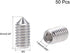 uxcell 50Pcs M3x6mm Internal Hex Socket Set Grub Screws Cone Point 304 Stainless Steel Screw by uxcell