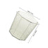 Countertop BESPORTBLE Mini Trash Can with Swing Lid Compact Lightweight Desktop Waste Bin for Office Kitchen Bathroom