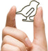 Funny Cute Bird Paperclips, 50pcs Creative Decorative Bookmark, Gold for Home, School, and Office Use