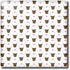 3dRose 12 Inch Vanilla Ice Cream Cones Ceramic Tile