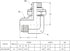 (2-PACK) 6801-06-06-NWO Hydraulic Hose Adapter Fitting 3/8" Male JIC to 3/8" Male Adjustable Nut O-Ring Boss