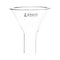 EISCO Powder Funnel, 55mm - 60º Angle - Plain Stem, 20mm - Borosilicate Glass