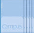 KOKUYO Campus Feels Flat Notebook, Dot B 6mm Ruled, Semi-B5, 30 Sheets, 35 Lines, Blue, 5 Pack, Japan Import