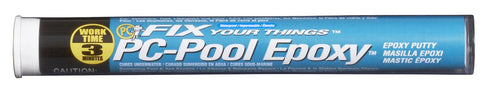 PC Products PC-Pool Epoxy Putty, Moldable 4 oz Stick, Off White 41116 (Pack of 1)