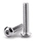 #10-24 x 1-1/2" (50 PCS) Button Head Socket Cap Bolts Screws - 304 Stainless Steel 18-8, Allen Hex Drive