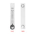 LZQ-7 Flowmeter with Control Valve 1-10LPM for Unidirectional Gas/Oxygen/Air Measure, 8mm Barbs