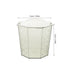 Countertop BESPORTBLE Mini Trash Can with Swing Lid Compact Lightweight Desktop Waste Bin for Office Kitchen Bathroom