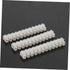 12-Position 10a Luxshiny Terminal Barrier Strip Wire Terminals Connectors High-Toughness Plastic Brass Firmware