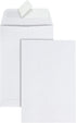 Quality Park 6 x 9 Catalog Envelopes, 100 per Box, 28 lb. White Wove, Self Seal Closure