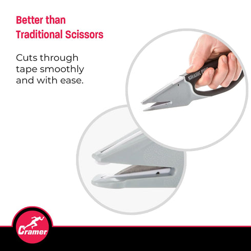 Cramer Athletic Training Supplies, Shark Tape Cutter & Remover Liquid for Adhesive Removal, Safe Edge Scissors, Bandage