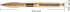 SMOOTHERPRO Solid Brass Wide Grip Extra Weight Click Push Retractable Gel Pen Compatible with Pilot G2 Refill Stainless Steel Clip(PRG130NL) by SMOOTHERPRO